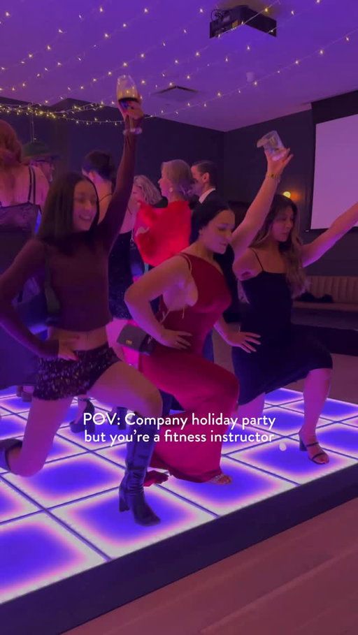 When @sweatandtonic instructors pull up to the party