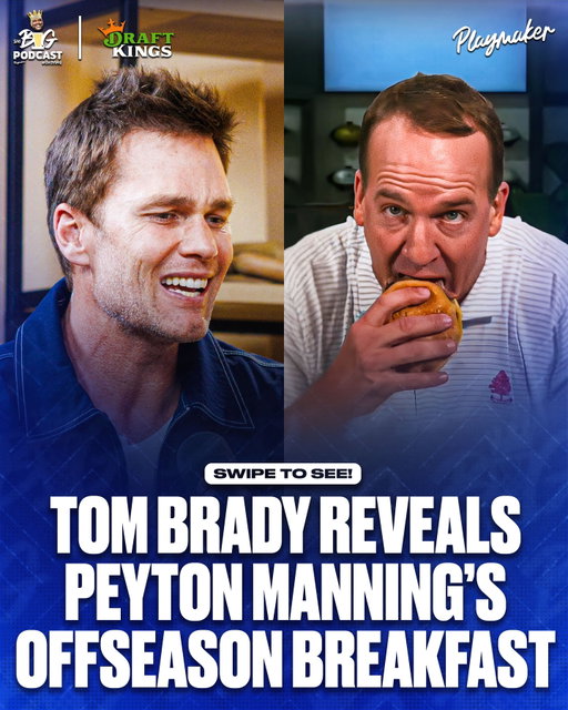 Tom couldn’t believe Peyton was ordering all that 💀