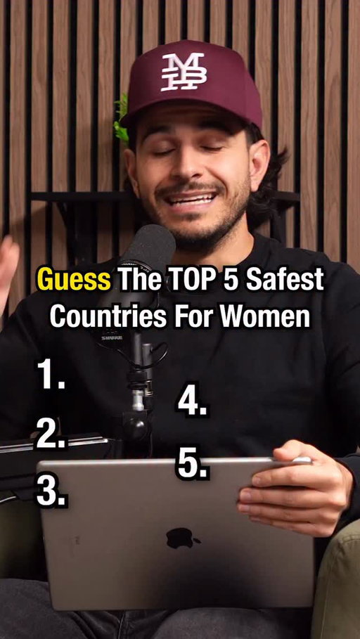 The Top 5 Safest Countries For Women 😳