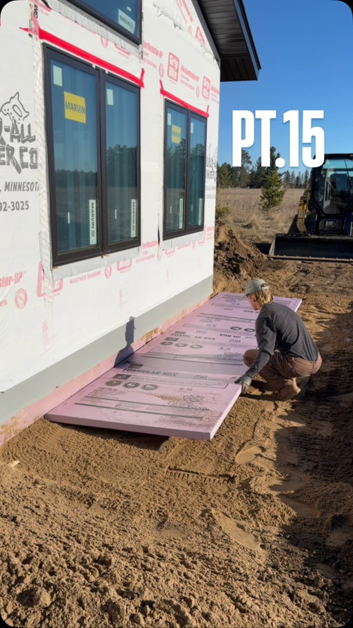 PT.15 Frost protection #customhome #dıy #modernhome #series #construction #frost