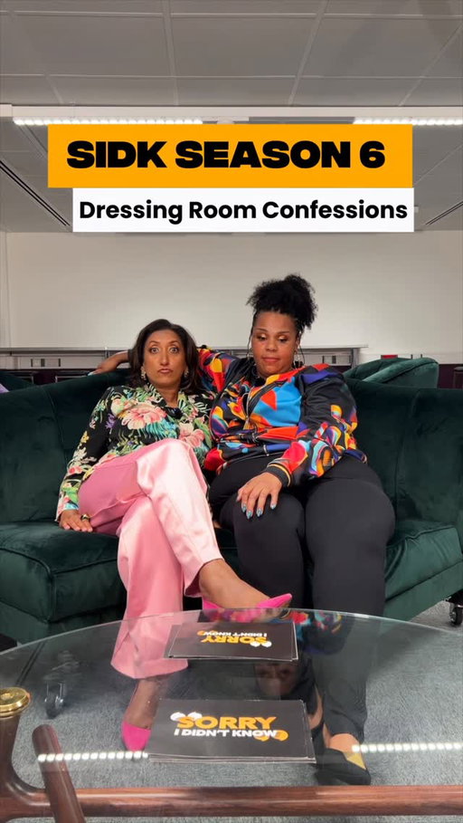 This week’s guest: @destheray @theshaziamirza ✨
Ooen up with unexpected laughs, and all the behind-the-scenes secrets you won’t want to miss! 👀

#DressingRoomConfessions #SorryIDidntKnow #ITV #ComedyTV #BehindTheScenes CelebrityInterviews BritishTV Entertainment OnSetVibes