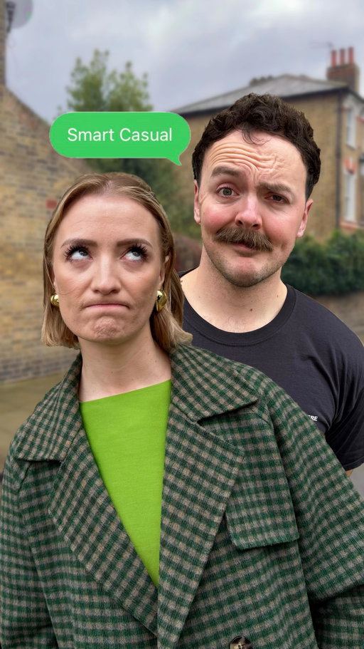 When guys dress “Smart Casual” 😎👍

*hard emphasis on casual.
**if all your mates don’t own it, it’s probably not cool.

Cast in order of appearance…
Glam Queen : @hayleymorris3 
Generic Boyfriend : @samcforth 
Generic Lads at the pub : @ewan_bradley & @thecambradley 

#Comedy #Couples #Boyfriends 
#Relatable #British #Fashion
#Sketch #Actors #Men #lol