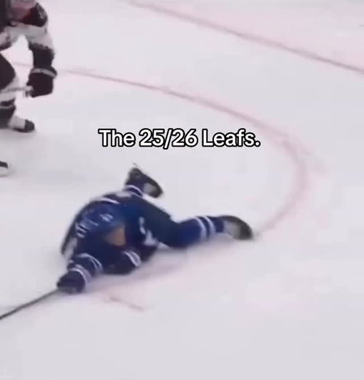 The Toronto Maple Leafs in the 2025/2026 season will be studied. 😅

-
-
-
#nhl #leafs #goal #fluke #lucky #coyotes #arizona #esdeekid