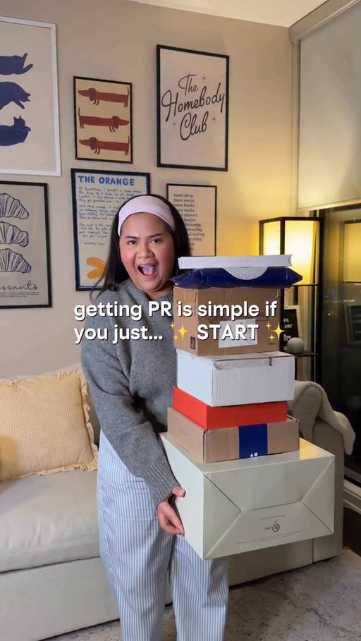 Getting brand PR Can be as simple as 2 steps! 
1. Create a portfolio of 8-10 videos 
2. Pitch to brands @onbento 

You don’t need thousands of followers to get started!! Want to learn more? Drop your comments below!