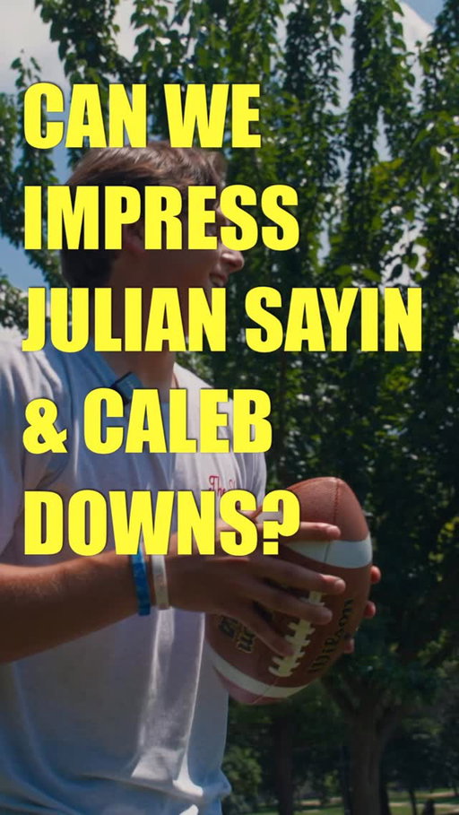 Earlier this season, we met up with Julian Sayin and Caleb Downs on Ohio State’s campus to put our skills to the test. What score are you giving each route? 👀😅

Find the Official Julian Sayin & Caleb Downs Collection at whereimfrom.com

@juliansayin @calebdowns @theohiostateuniversity