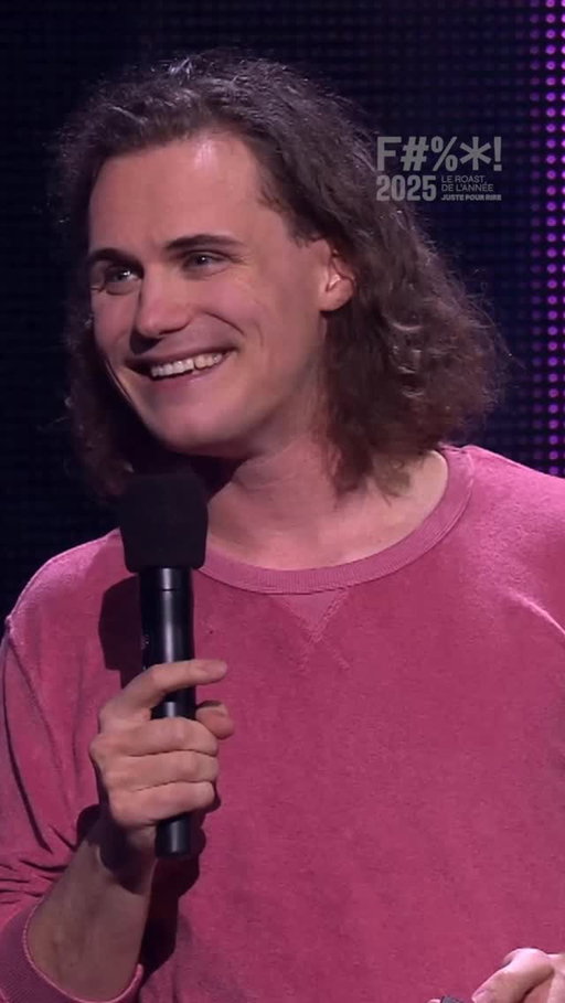 Tu trippes sur @david.beaucage? Prépare tes oreilles, il transforme 2025 en numéro musical qui frappe fort. 🎤🤣

-
F#%*! 2025 - Le Roast de l’année @juste_pour_rire 
Dès le 20 décembre sur YouTube.
🖥️ Participez à la diffusion Live à 16 h au YouTube/justepourrire
