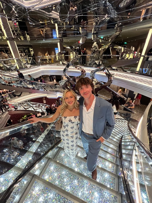 7-night cruise was one for the books 🚢 

•
•

#50Dates50States #cruise #vacation #boat #bahamas