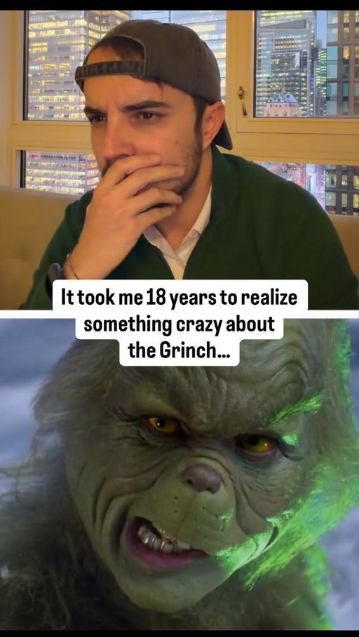 This explains why the Grinch is the only different being in Whoville… 🤯🤯🤯

#grinch #christmas #movie #reels #like #usa #unitedstates