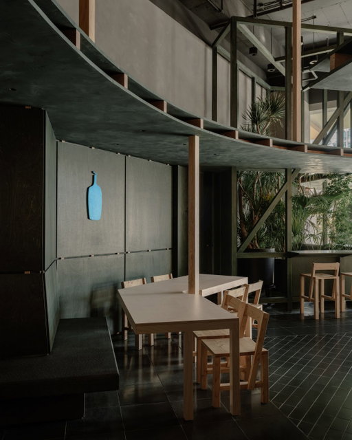 We are excited to open our first Hangzhou cafe at MixC, where we reimagine the classical essence of Jiangnan, China through a modern courtyard design. 

Working with Atelier Tao+C, we created a thoughtful spatial flow inspired by traditional Chinese gardens, using pavilion-like structures and deliberate bends to guide visitors deeper into the space. The subtle, dusky green palette, reminiscent of the mist over West Lake, contrasts with accents of pink and glistening gold brick. Here, soft light pools beneath extended eaves, weaving the movement of the city with the quiet ritual of coffee, inviting you to savor a moment of calm refinement.

Join us at our Hangzhou MixC cafe for delicious coffee in a zen-like atmosphere. 

Address: S182, MixC, 701 Fuchun Road, Shangcheng District, Hangzhou