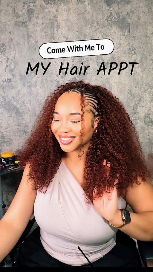 Come with me to my hair appointment 🫣

I let @anjies_hair play in my hair and we came out with a Fulani half wig 😍
Quick, low maintenance, protective style on my natural hair… and the color??? EATS 🤏🏽

Black or red?
#naturalhair #protectivestyles #fulanibraids