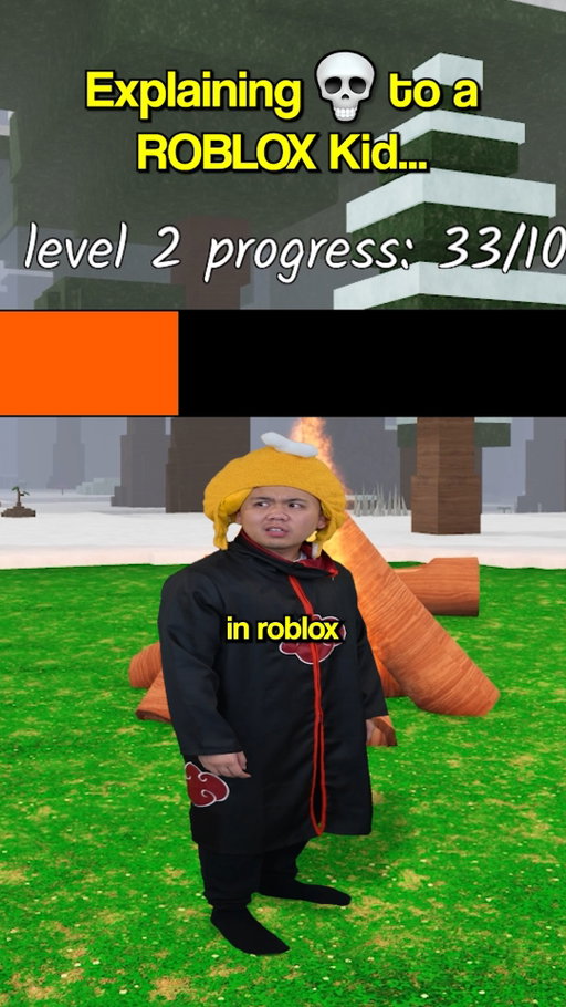 Explaining this to a ROBLOX Player..