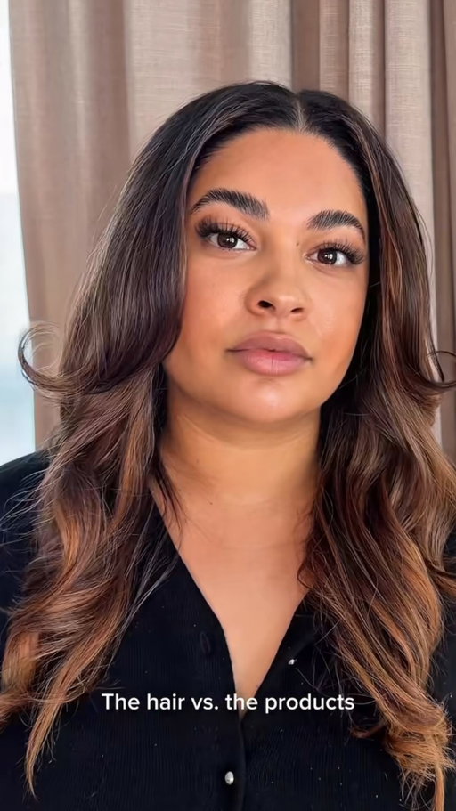 #LOrealParisPartner The hair vs. the products.
Glass-shine in five minutes with EverPure 3-step system has officially replaced my salon days. If you love effortless, glossy hair… this is your sign. @lorealparis 
Link in bio!