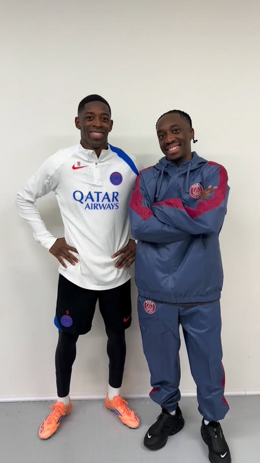 Think I found my twin🤣

@psg 

#dembélé #football #soccer #psg