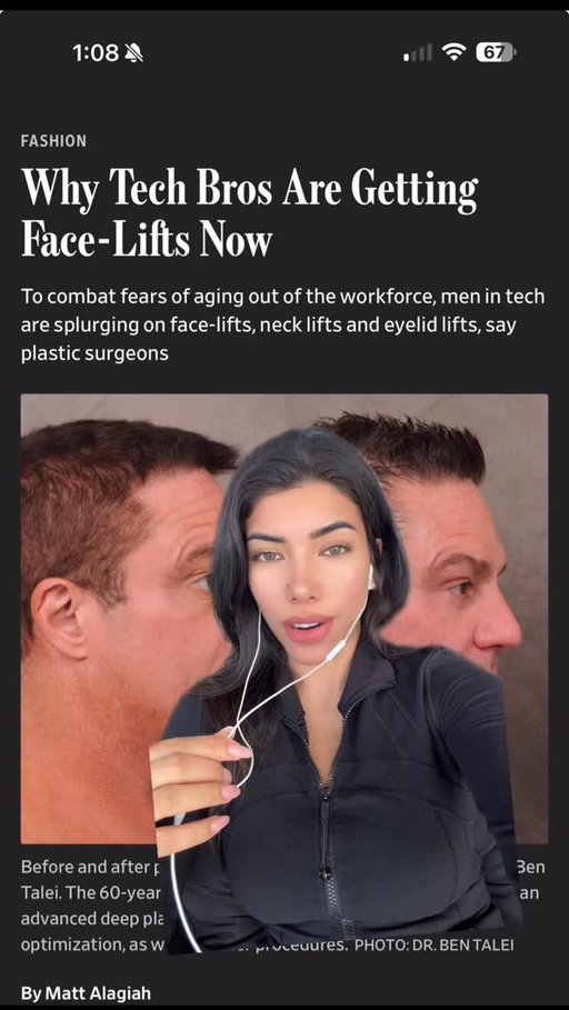 facelifts just became a career strategy.