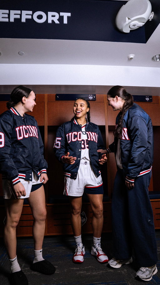 Azzi was in a giving mood! She gifted her teammates custom bomber jackets from the @nil.store___ 🎁

Which @uconnwbb player bomber are you wearing? We can’t pick 😍

Available for pre-order until Dec. 29. Link in bio! 

#uconnwbb #nilstore