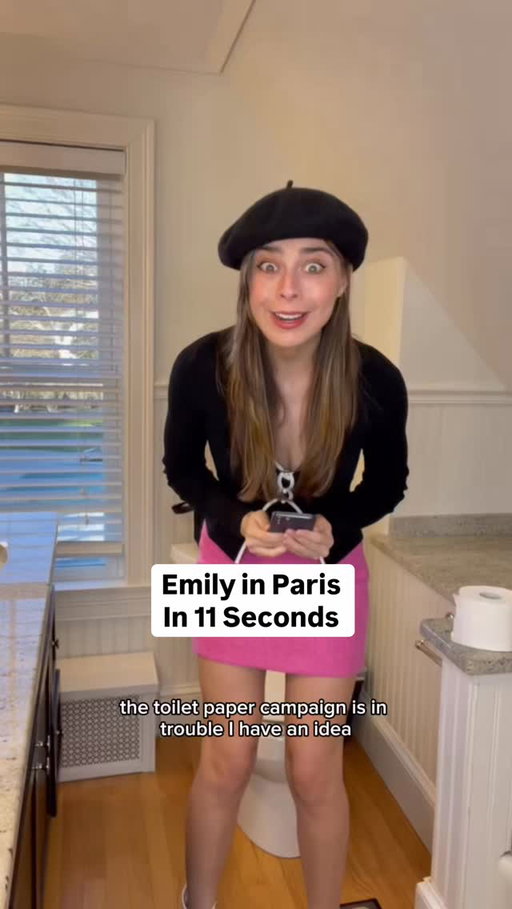 In celebration of season 5 of Emily in Paris #emilyinparis #funnyvideos