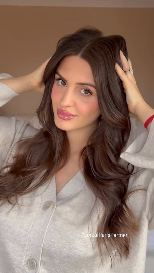 #LOrealParisPartner nothing covers better or faster than the @lorealparis Magic Root Cover Up Spray! I love how fast and convenient it makes covering my gray hair whenever I’m going to a special event  #MagicRoot #lorealparishaircolor