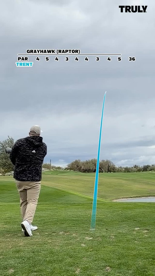 A rainy 9 holes at Grayhawk (Raptor course) @truly