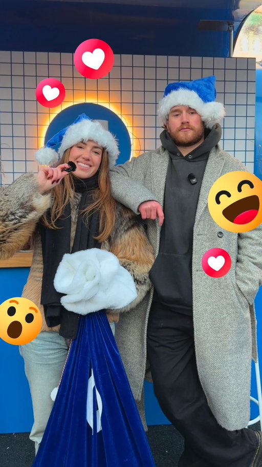 @tinx (Tinx) and @westling.conrad (West) are making a list and checking it twice, delivering Facebook Marketplace magic all over NYC #FacebookRoadTrip ✨🎁🏙️