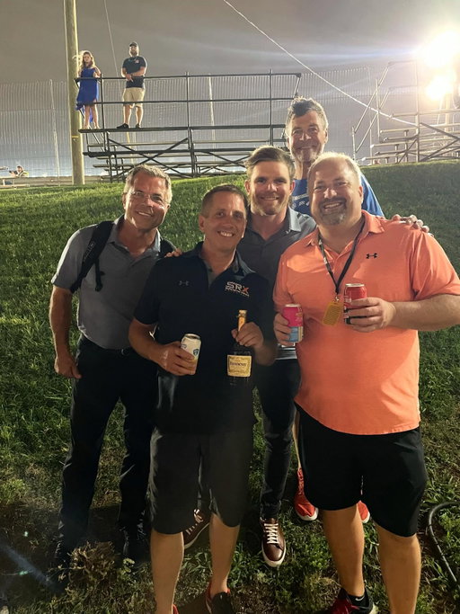 I feel extremely lucky to have got to enjoy some beverages and talk motor racing with Greg Biffle after a few of the SRX races. He was extremely welcoming and generous. Sad day… #RIP