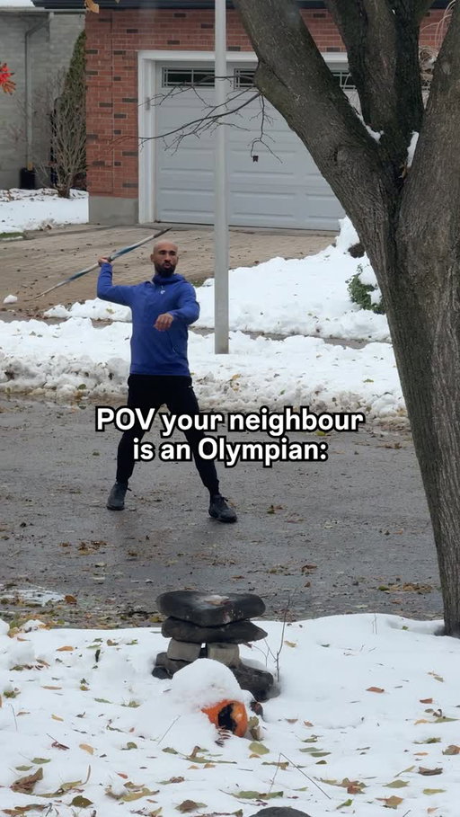 the neighbourhood is looking a little bit different this off-season...

#Olympian #Canada #TeamCanada #Sports #Decathlete #TrackAndField
