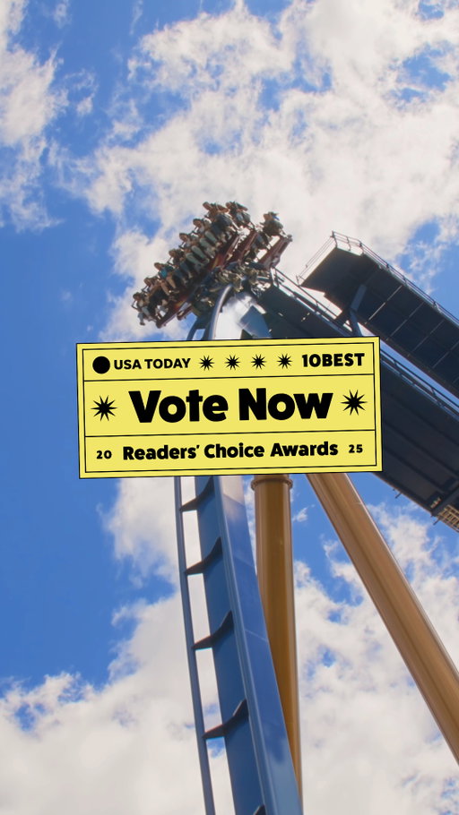 VOTE TODAY! It’s your last chance to help 1 of these 9 new Six Flags thrills claim a massive honor 🎢🤩 USA Today @10best asked a team of experts to nominate the best new theme park attractions, and now it’s your turn to choose the winner. 

🗳️ Voting ends December 22 at noon EST, so hurry to the link in our bio and cast your vote!