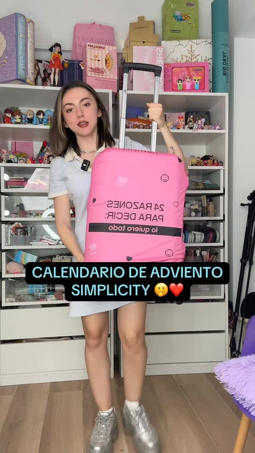 Calendario de Adviento… ¿en una valija? @simplicity_oficial vayan a participar! Un placer trabajar un año más con ellos🥹❤️💝🎀 #calendariodeadviento #adventcalendar