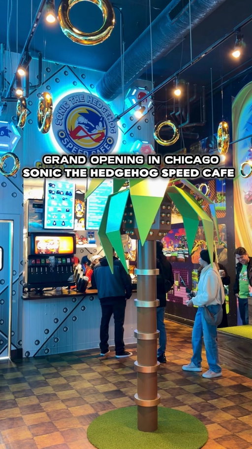 *NEW IN CHICAGO WITH A GRAND OPENING THIS WEEKEND* @sonicthehedgehogspeedcafe is a new café pop-up in Wicker Park, Chicago that will be available for about 2 months only!

This weekend on Dec. 20 - 21 from 11am - 10pm, they’re giving away 35 free prizes to the first 35 customers each day.

In this cute café, you can get Sonic merch, food, and drinks. I don’t know where else in Chicago that you can get an Italian beef dog, but you can get it here! This is what we tried:

🌭 Sonic the Hedgehog’s Classic Chili Dog
🌭 Green Hill Hero (Chicago dog and my favorite)
🌭 Tails’ Windy City Dog (my favorite and must-try)
🌯 Blaze’s Spicy Burrito Roll
🧀 Let’s Go Nachos
🥪 Knuckles Sandwich (spicy fried chicken sandwich)
🍟 Power Up Rings (onion rings)

📍1422 N. Milwaukee Ave.
Chicago, IL 60622

#chicagofoods #sonicthehedgehog #chicagopopup