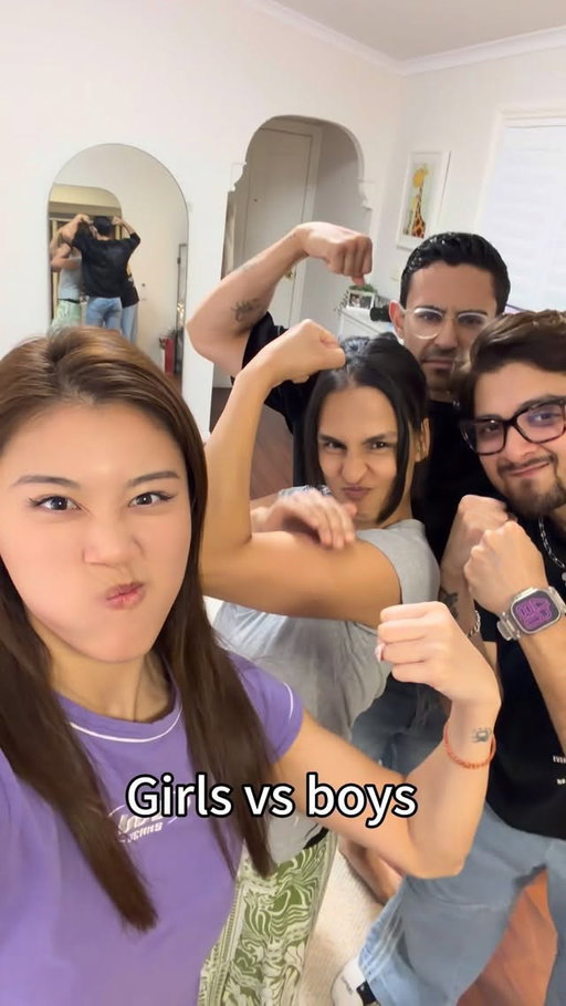 Girls 👧🏻 vs Boys 🧒🏻 Challenge  #reels #reelsinstagram #cute #couple #relationship