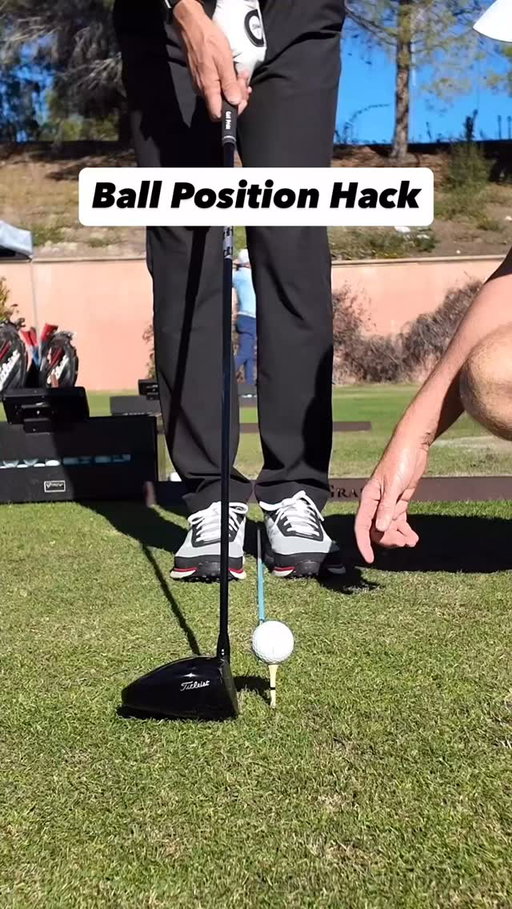 This little step-out sequence is great if your driver stance gets too narrow or you struggle to hit up on the ball. Flare the lead foot, step the trail foot out wider than you think, and suddenly the strike feels easier and more powerful. Such an easy way to create better balance and launch without changing your swing.