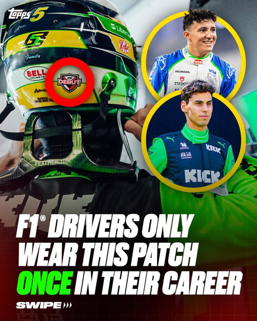 BREAKING: For the first time ever, Debut Patches are coming to @f1 🔥

These patches will be worn by drivers during their first Formula 1® race. After the race, the patch will be removed from the driver’s helmet and placed into the ultimate 1-of-1 autographed trading card.

Gabriel Bortoleto and Isack Hadjar make history as the first two drivers to wear the patch.

Follow @Topps to learn how YOU can find one of these cards 🫵
