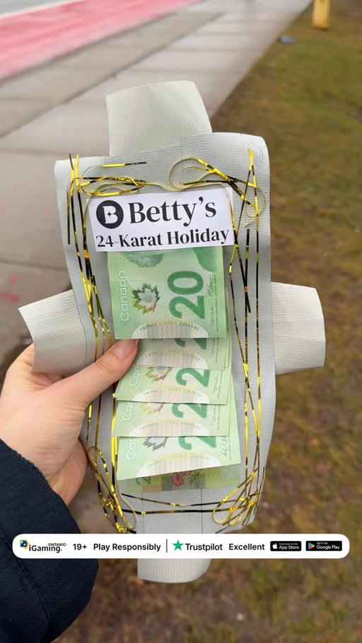 Final drop of Betty’s 24-Karat Holiday!🎄✨ One last chance to snag hidden holiday cash 💸 Drop us a note if you snagged the cash - we want to say congrats! Don’t miss future surprises, follow us now!