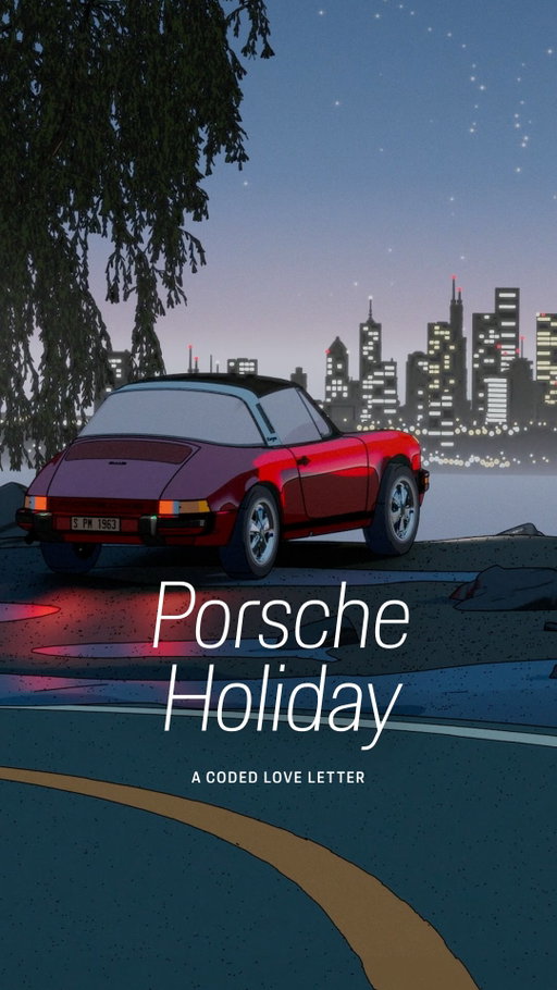This one’s for you. Our community. 

To everyone who shows up and shares their passion — you keep the Porsche spirit alive every day. 

A coded love letter, handcrafted by Parallel Studios, full of details only true Porsche fans will discover. 
On to our next moments.

#PorscheMoment