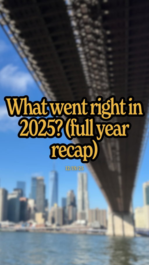 The best story from every month of 2025! What’s your win of the year?

See you in 2026 for so much more :)