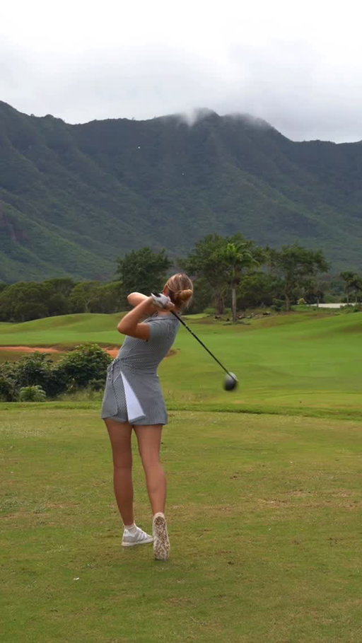 toss it, then send it. @puakeagolf