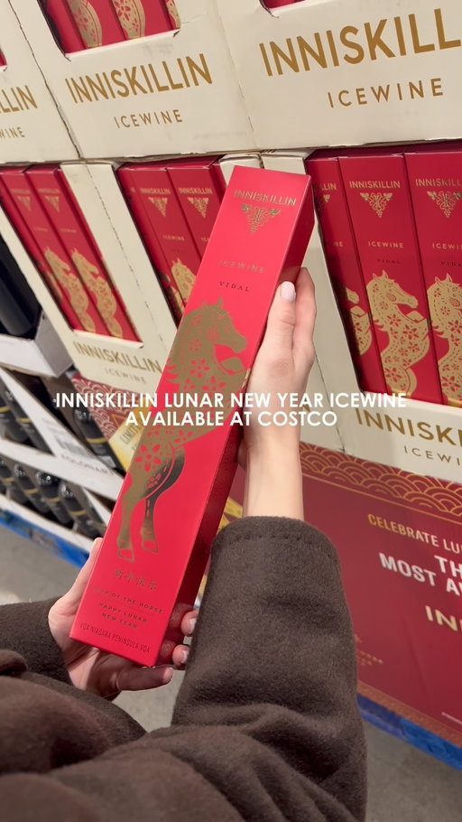 Toast to the Year of the Horse🧧🥂❄️

Celebrate the Lunar New Year with our globally celebrated Icewine, available in a limited-edition year of the Horse gift box. Rich & luscious, Inniskillin Icewine is the perfect pairing for LNY fare, or as the ultimate gift to give.

Available now at select Costco locations across Ontario. While supplies last. Check our comments for locations.