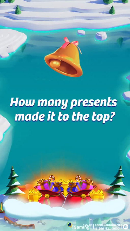 🎁🎈Our game is popping off! We have a $60 Amazon voucher for three lucky players 𝐰𝐡𝐨 𝐜𝐚𝐧 𝐭𝐞𝐥𝐥 𝐮𝐬 𝐡𝐨𝐰 𝐦𝐚𝐧𝐲 𝐩𝐫𝐞𝐬𝐞𝐧𝐭𝐬 𝐫𝐞𝐚𝐜𝐡𝐞𝐝 𝐭𝐡𝐞 𝐭𝐨𝐩. 🎁🎈 ⁣⁣
⁣⁣
⁣⁣
_____________⁣ ⁣⁣
Santa Hopper by Push Gaming ⁣⁣
Three selected winners will be announced on December 29 to each win a $60 Amazon voucher. ⁣⁣
Winners must message us to redeem. Voucher not exchangeable for cash.