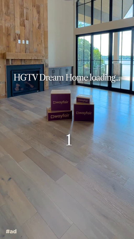 HGTV Dream Home 2026 isn’t complete without gorgeous furniture + decor from @wayfair 🫶 All that’s missing now ... is YOU!