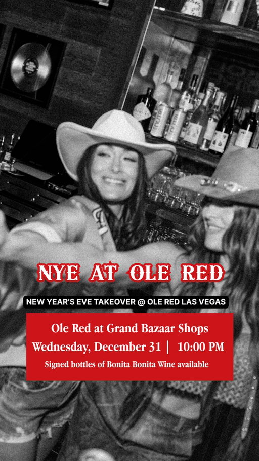 RING IN THE NEW YEAR WITH NIKKI & BRIE! 🥂 NEW YEAR’S TAKEOVER @ OLE RED LAS VEGAS
📍 Ole Red Las Vegas
📅 Wednesday, December 31 | 🕕 10:00 PM

Celebrate New Year’s Eve the right way! With country vibes, Bonita Bonita wine, and your favorite twins in the building! Come early, grab a glass of Bonita Bonita, and toast to 2026 with Bonita Bonita and Nikki + Brie!👯‍♀️ 

#newyearseve #oleredlasvegas #nikkiandbrie #lasvegas #bonitabonitawine
