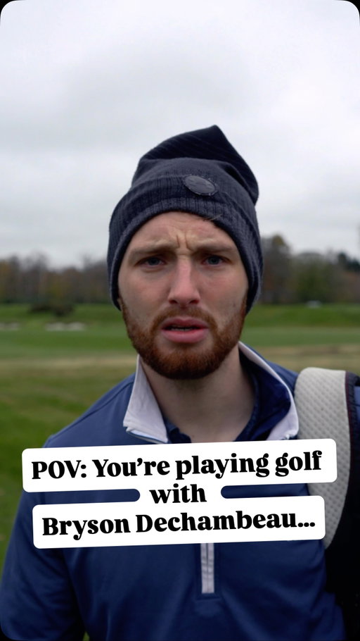 Could YOU play golf with @brysondechambeau ?! 👀😳🎥

#dechambeau #golf #golffunny #bryson #augeyboyzgolf