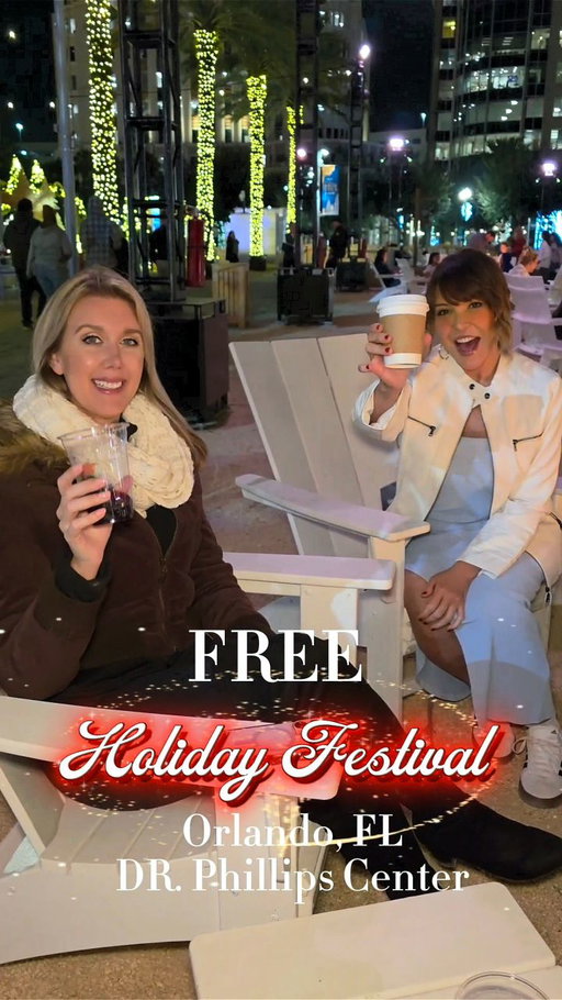 🎄✨ FREE Holiday Festival in Downtown Orlando! ✨🎄
Yes… FREE and FULL of festive magic 🎁❄️

🎅 What makes this a must-visit:
• ❄️ “Snow” falling in Florida (yes, really!)
• 🎄 Giant, glowing Christmas tree = photo-op goals
• 🔥 Cozy fire pits + s’mores vibes
• ☕ Hot cocoa & holiday treats
• 🎶 Live music, carolers & performances nightly
• 🎬 Holiday movies under the stars
• 🎁 Santa sightings & family-friendly fun
• ✨ Perfect pre-show stop before Dr. Phillips events

💫 Whether it’s date night, family night, or just chasing Christmas vibes — this spot delivers BIG holiday energy without spending a dime 🎄

📍 Right in front of Dr. Phillips Center
🎟️ FREE admission
📸 Come for the vibes, stay for the memories

#FREEOrlando #FrontyardHolidayFestival #DowntownOrlando #OrlandoHolidays #ChristmasInOrlando 🎄✨