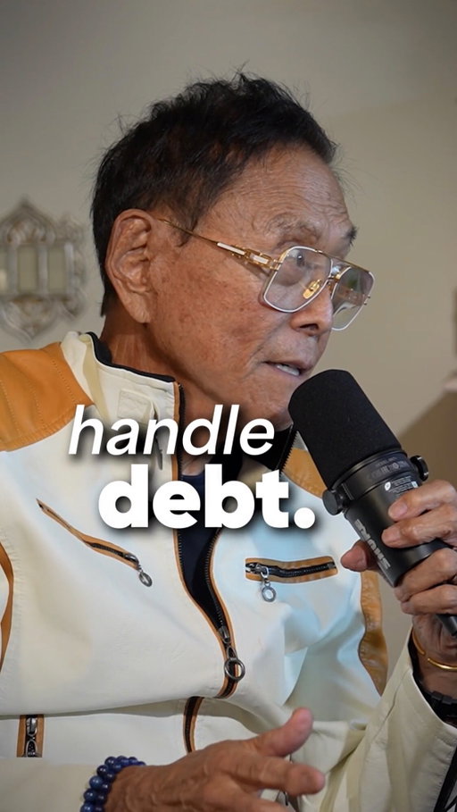 Comment “Robert” and I’ll personally DM you the full episode.

@therealkiyosaki says debt isn’t bad, ignorance is. While most people run from debt, the rich learn to manage it, raise capital, and use it to buy cash flow.

#FinancialEducation #RealEstateInvesting #Wealth #Mindset