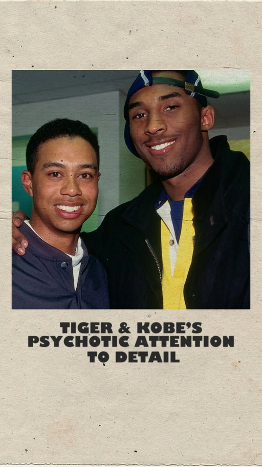 Tiger and Kobe have psychotic attention to detail [written and researched by: @manorsgolf]

Comment “INNER” and we’ll send you the Inner Game Newsletter, distilling half a century of mental performance wisdom focused on how the best perform under pressure and put their best self in a winning position. 

You’ll also be first in line for the launch of the Inner Game app - a groundbreaking new tool designed to help you rediscover your natural mental edge on and off the court.

#theinnergame #kobebryant #tigerwoods #sports #motivation