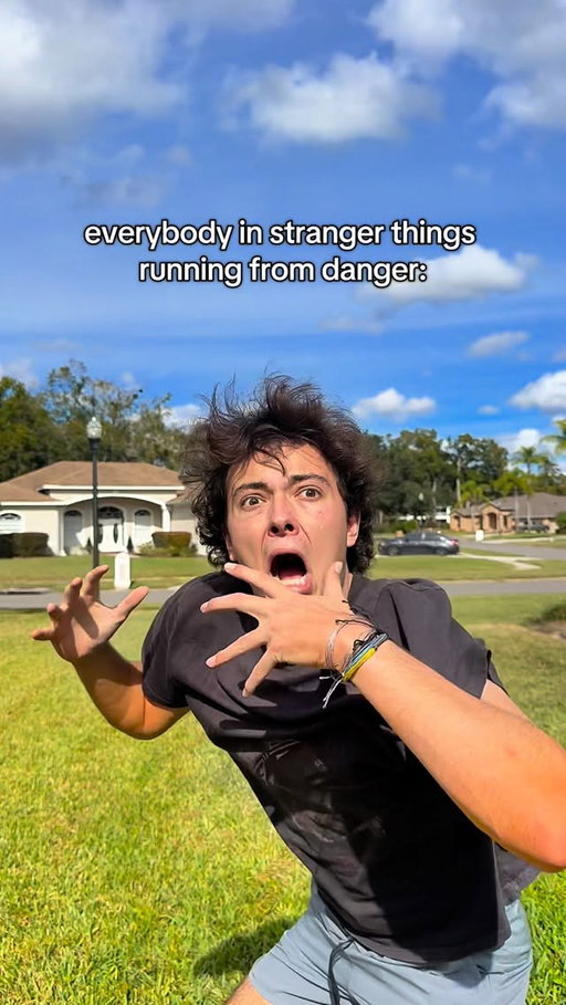 stranger things needs to add more jonathan runs #strangerthings #strangerthings5 #willbyers #jonathanbyers