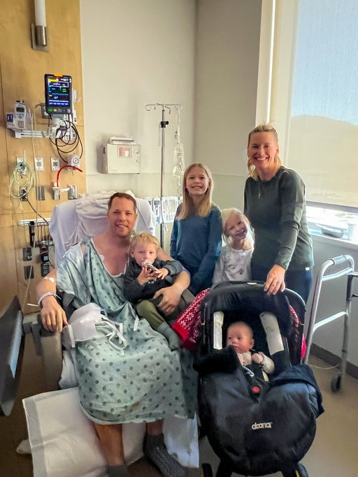 Life has a way of reminding you to slow down. Grateful for my family by my side, an excellent medical team, and the ability to take a few steps forward today. Focused on Daytona. Bonus - I'm now bionic!