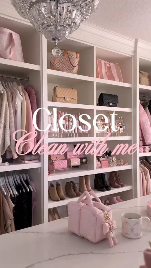 This one’s for the closet girlies!👛🎀🪄It took me 3 days to clean out and organize my space so getting ready feels easier and more enjoyable in the mornings with you!🩷

If you want links to my entire closet, comment “closet” and I’ll send them to you bestie!🎀

#closet #home #pinkaesthetic