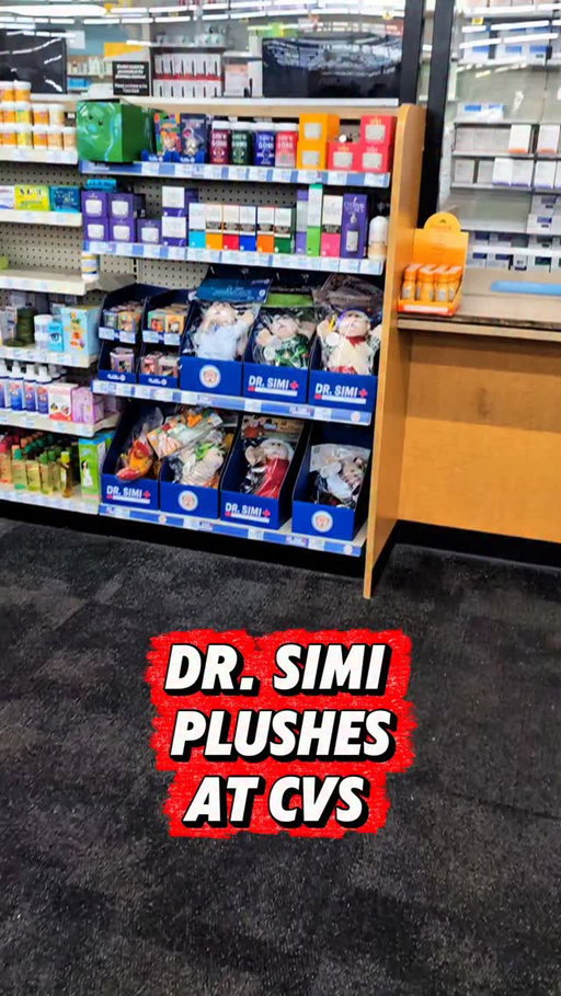 I was tripping out because I was at CVS and saw that they had Dr. simi Plushes and keychains there lol They had some of him dressed as El Chavo and Chapulin Colorado lol they look kinda fire not going to lie lol I know these are big in Mexico, didn't know you can find them Out here also

#drsimi