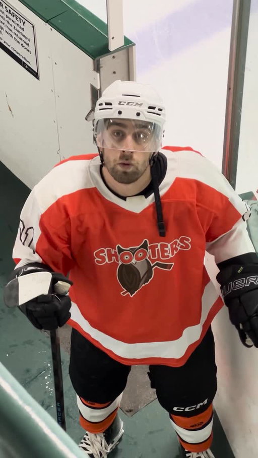 He gets like 7min of ice time help him out… 🏒🍻🤦🏼‍♀️

#hockeywife #hockey #beerleague