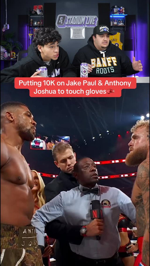 Putting 10K on Jake Paul and Anthony Joshua to touch gloves😭

Predict on sh*t you won't find anywhere else only on Stadium Live📲