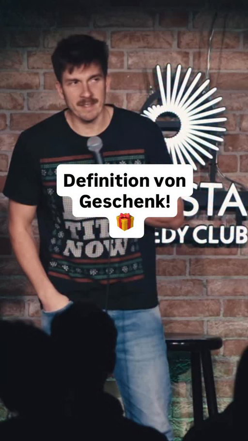 Geschenkt, Leute!✌️😘
#comedy #weihnachten #standup #fyp